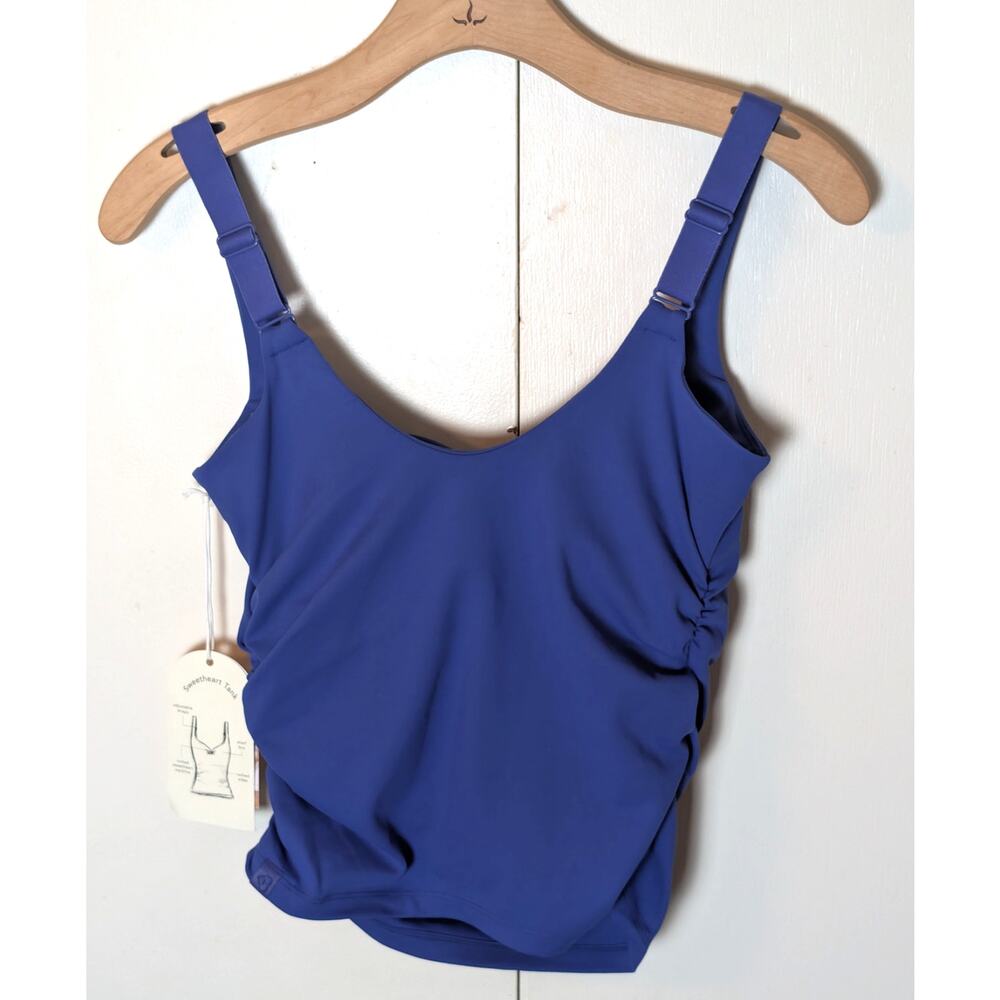 Logilates Blue Ruched Top - Picture 4 of 15